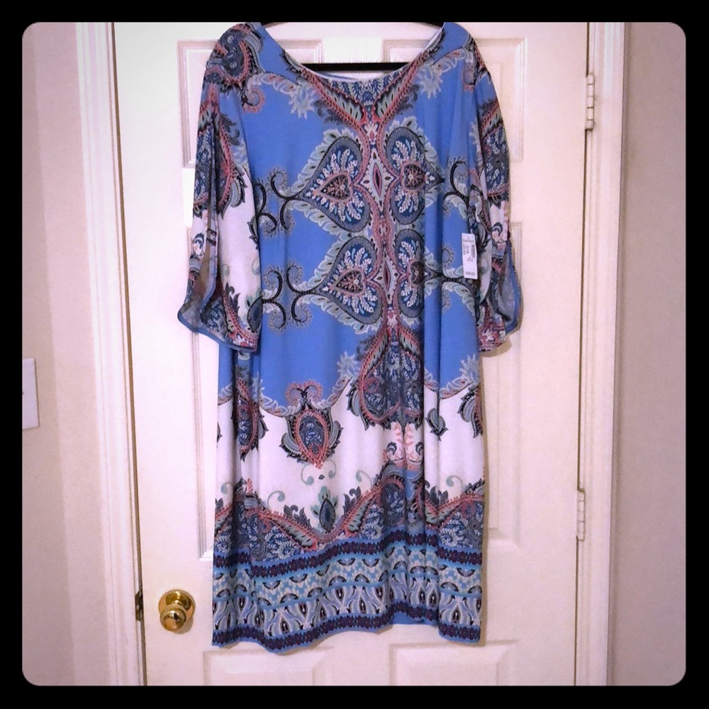 24W Dress Barn Midi Dress